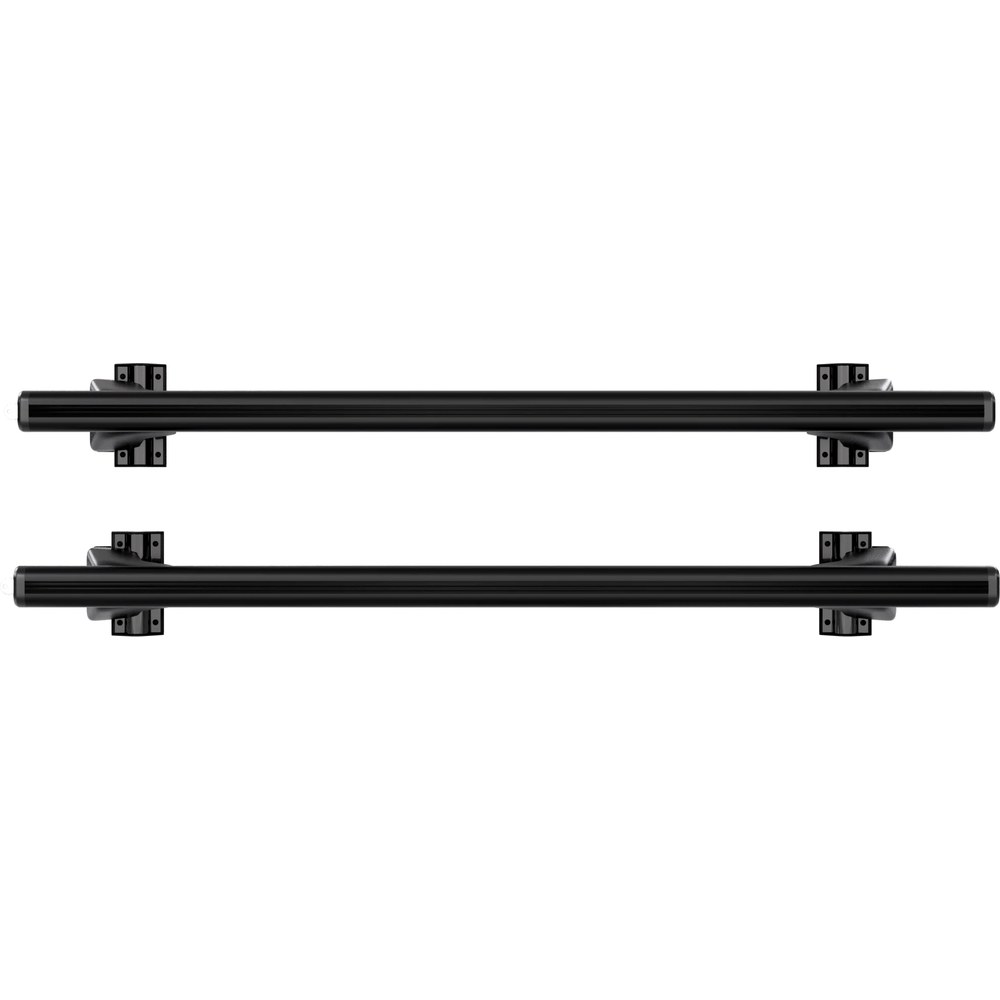 Bagażnik bazowy AMOS Dromader D2 Aero Black 1,3m + Zamek