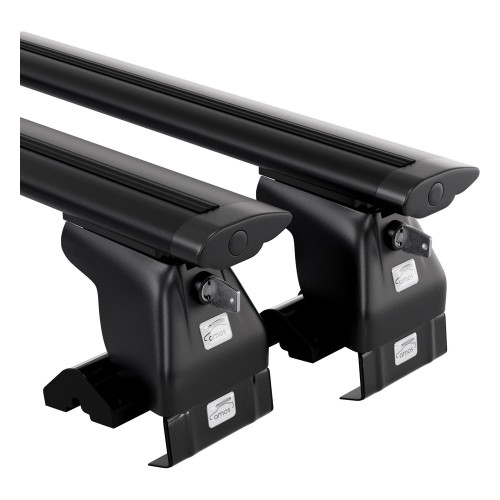 Przejdź do produktu Bagażnik bazowy AMOS Dromader D2 Dynamic Black 1,3m + Zamek