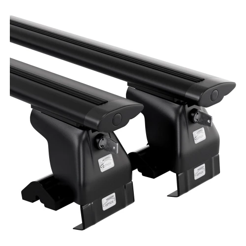 Bagażnik bazowy AMOS Dromader D2 Dynamic Black 1,3m + Zamek