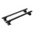 Bagażnik bazowy AMOS Dromader D2 Dynamic Black 1,4m + Zamek