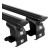 Bagażnik bazowy AMOS Dromader D2 Dynamic Black 1,65m + Zamek