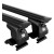 Bagażnik bazowy AMOS Dromader D5 Dynamic Black 1,65m + Zamek