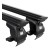 Bagażnik bazowy AMOS Dromader D6 Dynamic Black 1,3m + Zamek