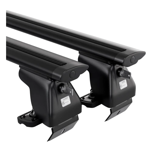 Bagażnik bazowy AMOS Dromader D6 Dynamic Black 1,4m + Zamek