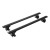Bagażnik bazowy AMOS Dromader D6 Dynamic Black 1,4m + Zamek