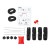 Box dachowy Inter Pack Stella 370 czarny mat 240L – detal zamka centralnego z kluczem