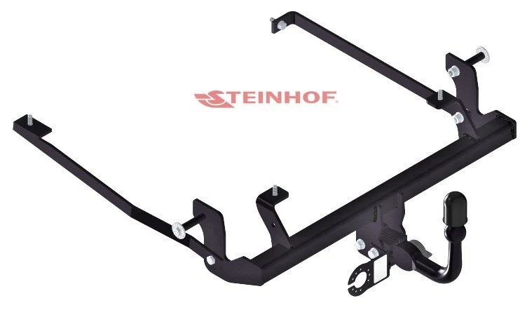 Hak holowniczy Steinhof Peugeot 807 / Citroen C8 / Fiat Ulysse i inne — kula wypinana poziomo (typ H)