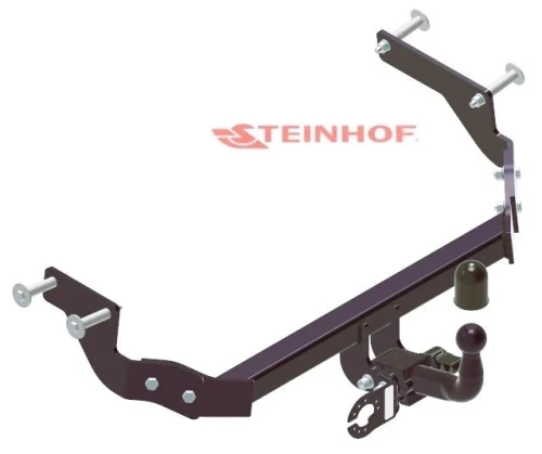 Przejdź do produktu Hak holowniczy Steinhof Peugeot Bipper / Citroen Nemo / Fiat Fiorino i inne — kula wypinana półautomatycznie (typ W12)