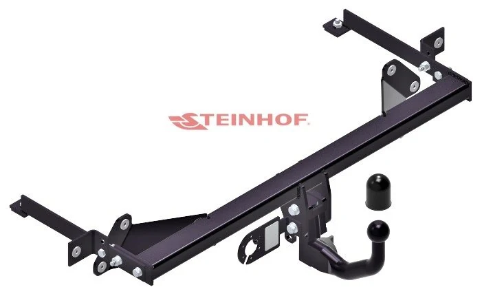 Hak holowniczy Steinhof Fiat 500L 2012–2022 — kula wypinana pionowo (typ V), F-046