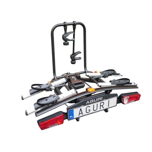 Przejdź do produktu Bagażnik rowerowy na hak Aguri Active E-Bike 2 PLUS srebrny - rowery elektryczne