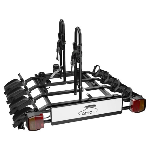 Przejdź do produktu Bagażnik rowerowy na hak Amos Tytan 4 Plus - 7PIN czarny - na 4 rowery
