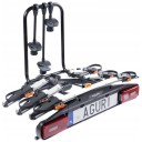 Bagażnik rowerowy na hak Aguri Active Bike PRO 4 srebrny