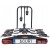 Bagażnik rowerowy na hak Aguri Active Bike PRO 4 srebrny – ujęcie pod kątem