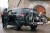 SUV z motocyklem na bagażniku na hak Towcar Balance – ujęcie z boku