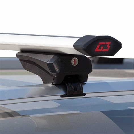 Bagażnik dachowy G3 Airflow 60.210 na relingi tradycyjne i zintegrowane aluminiowy – ujęcie 4 - Sklep motozebra