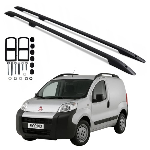 Przejdź do produktu Relingi dachowe 5K Parts Fiat Fiorino / Fiat Qubo / Citroen Nemo i inne 2008-2024 czarne