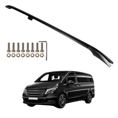 Przejdź do produktu Relingi dachowe 5K Parts Mercedes-Benz Vito / Viano W447 od 2003 długie L2 czarne