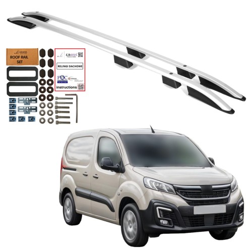 Przejdź do produktu Relingi dachowe Erkul Citroen Jumpy III / Citroen Spacetourer / Fiat Scudo i inne od 2016 długie L2 szare