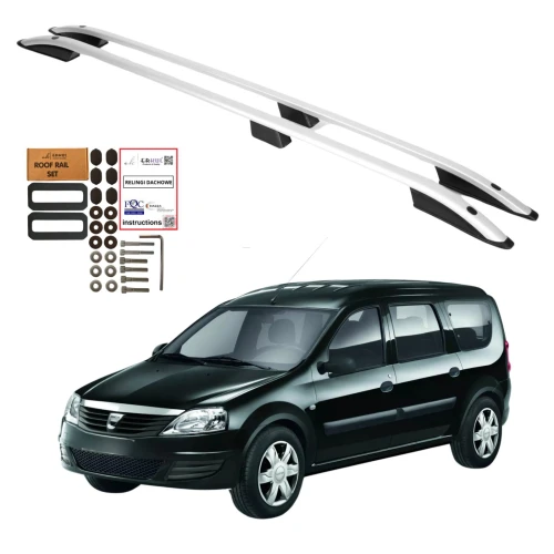 Relingi dachowe Erkul Dacia Logan MCV 2007-2013 szare