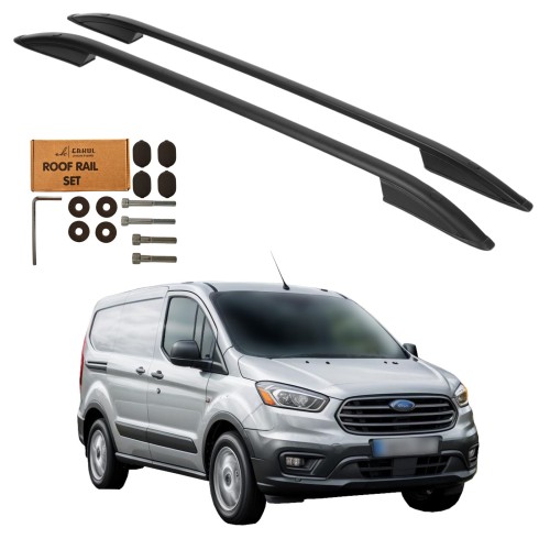 Przejdź do produktu Relingi dachowe Erkul Ford Transit Courier 2014-2023 czarne