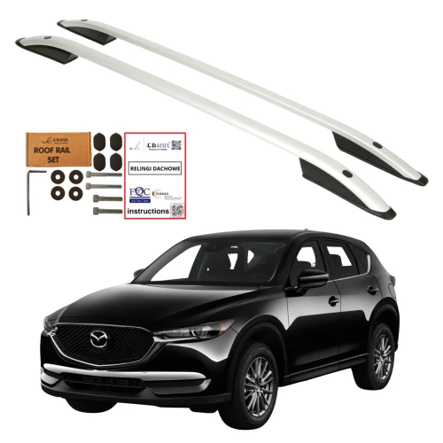 Relingi dachowe Erkul Mazda CX-5 II od 2017 szare