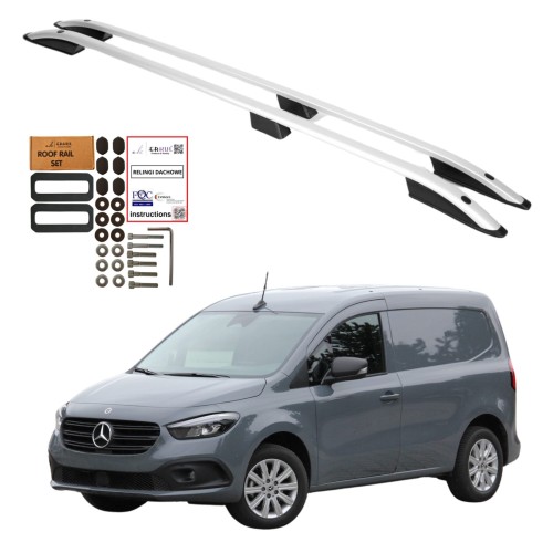 Przejdź do produktu Relingi dachowe Erkul Mercedes-Benz Citan W420 od 2021 krótkie L1 szare