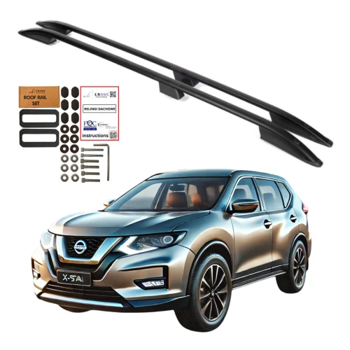 Relingi dachowe Erkul Nissan X-Trail T32 2014-2022 czarne