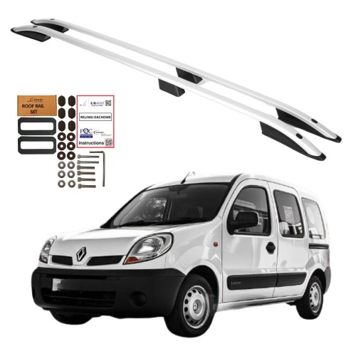 Przejdź do produktu Relingi dachowe Erkul Renault Kangoo I 1998-2008 szare