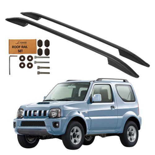 Przejdź do produktu Relingi dachowe Erkul Suzuki Jimny III 1998-2018 czarne