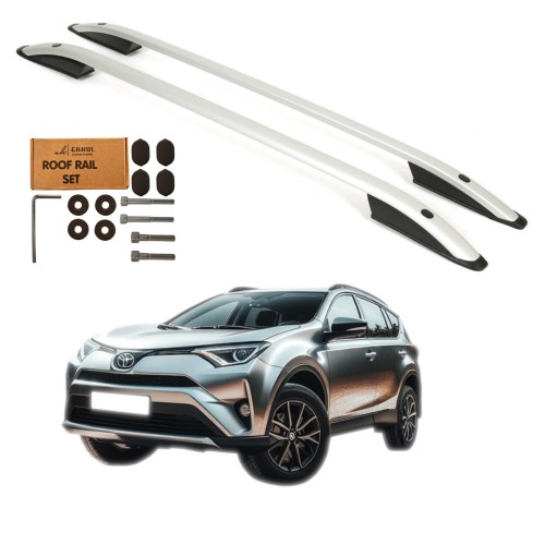Przejdź do produktu Relingi dachowe Erkul Toyota RAV4 IV 2013-2019 szare