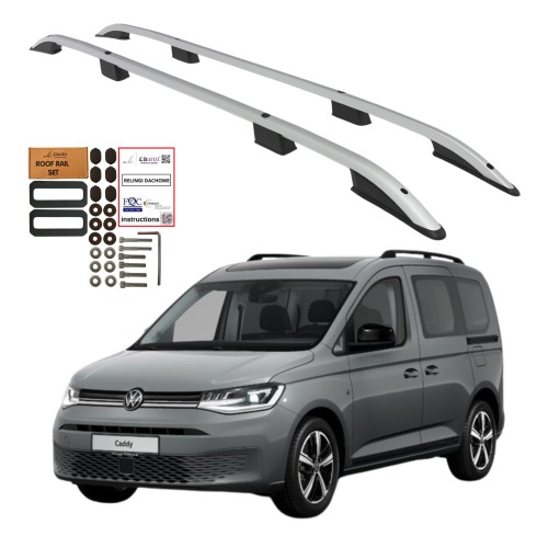 Przejdź do produktu Relingi dachowe Erkul Volkswagen Caddy / Ford Tourneo Connect III / Ford Transit Connect III od 2020 długie L2 szare