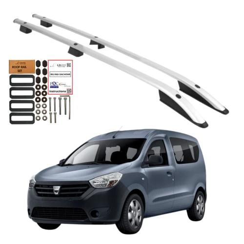Relingi dachowe Erkul Dacia Dokker / Renault Express od 2013 szare SKPV2070512G