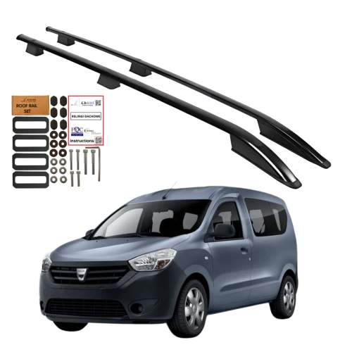 Relingi dachowe Erkul Dacia Dokker / Renault Express od 2013 czarne SKPV2070512S