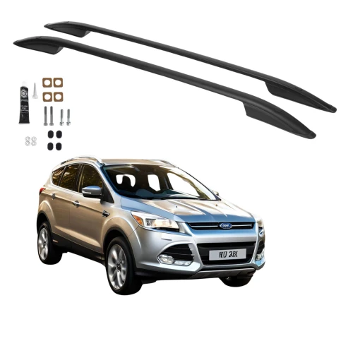 Relingi dachowe Can Ford Kuga II 2013-2019 czarne