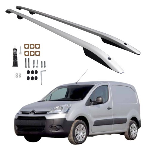 Przejdź do produktu Relingi dachowe Can Peugeot Partner II / Citroen Berlingo II 2007-2018 srebrne