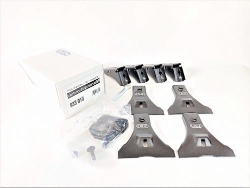 Przejdź do produktu Bagażnik dachowy CRUZ 923-056 + kit 933-010 – Łada Niva I (od 1977), Jeep Wrangler YJ,TJ,JK,JL 5d Hard-Top (od 1986)