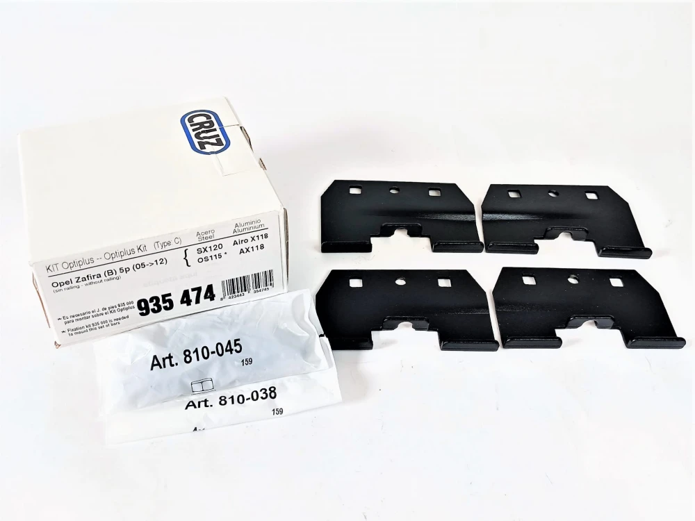 Bagażnik dachowy CRUZ Airo Dark X118, kit 935-474 – ujęcie 5 - Sklep motozebra