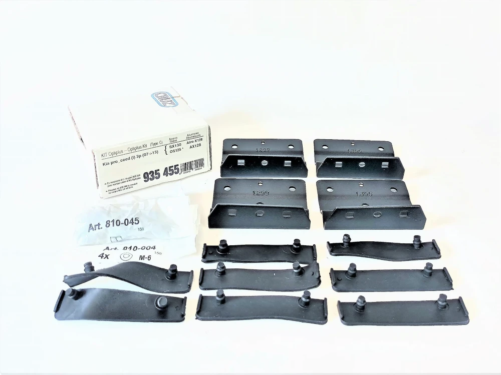 Bagażnik dachowy CRUZ Airo Dark X128, kit 935-455 – ujęcie 5 - Sklep motozebra