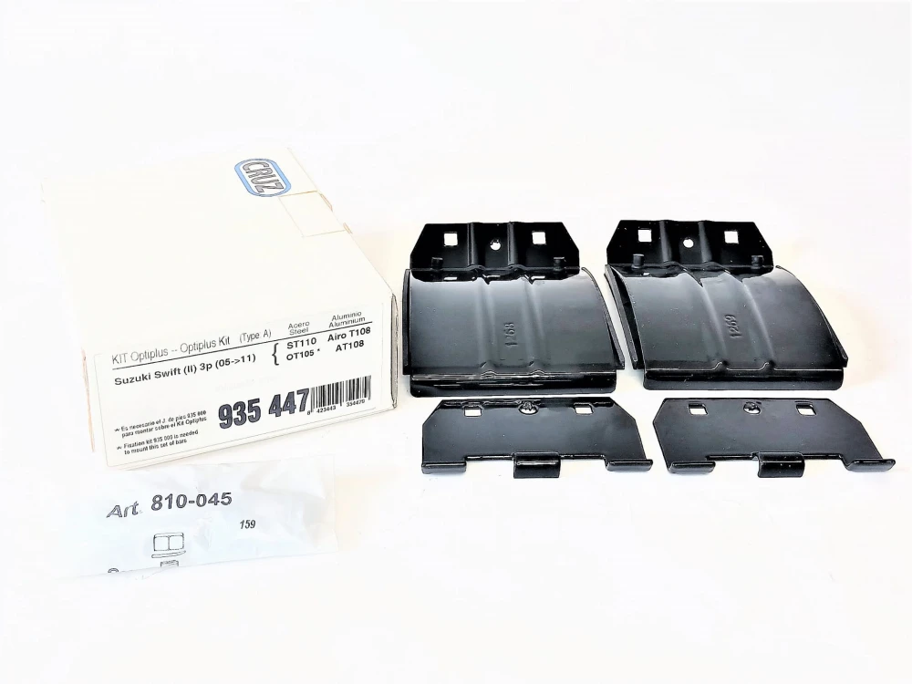 Bagażnik dachowy CRUZ Airo Dark T108, kit 935-447 – ujęcie 5 - Sklep motozebra
