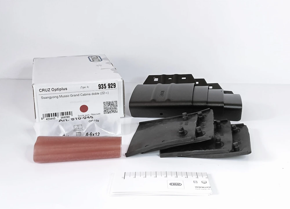 Bagażnik dachowy CRUZ Airo Dark T133, kit 935-929 – ujęcie 5 - Sklep motozebra