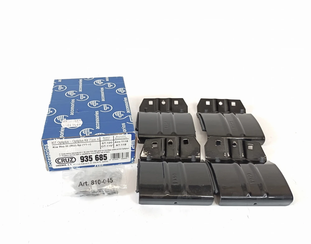 Bagażnik dachowy CRUZ Airo Dark T118, kit 935-685 – ujęcie 5 - Sklep motozebra