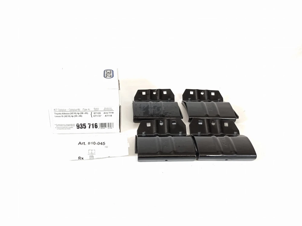 Bagażnik dachowy CRUZ Airo Dark T118, kit 935-716 – ujęcie 5 - Sklep motozebra