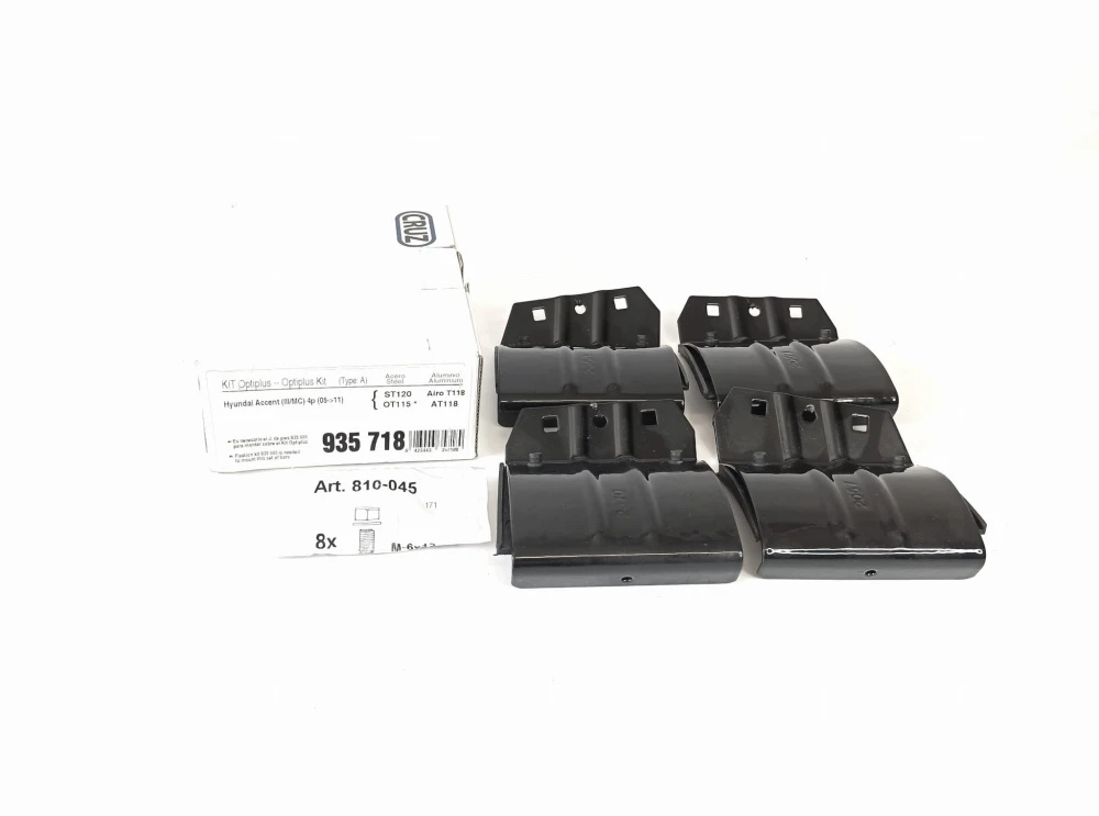 Bagażnik dachowy CRUZ Airo Dark T118, kit 935-718 – ujęcie 5 - Sklep motozebra