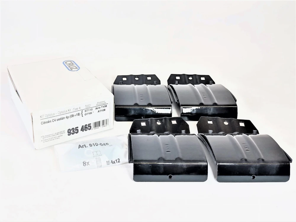 Bagażnik dachowy CRUZ Airo Dark T108, kit 935-465 – ujęcie 5 - Sklep motozebra