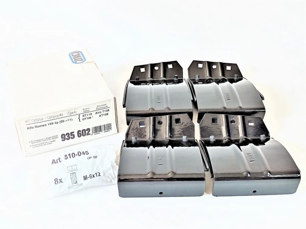 Bagażnik dachowy CRUZ Airo Dark T108, kit 935-602 – ujęcie 5 - Sklep motozebra