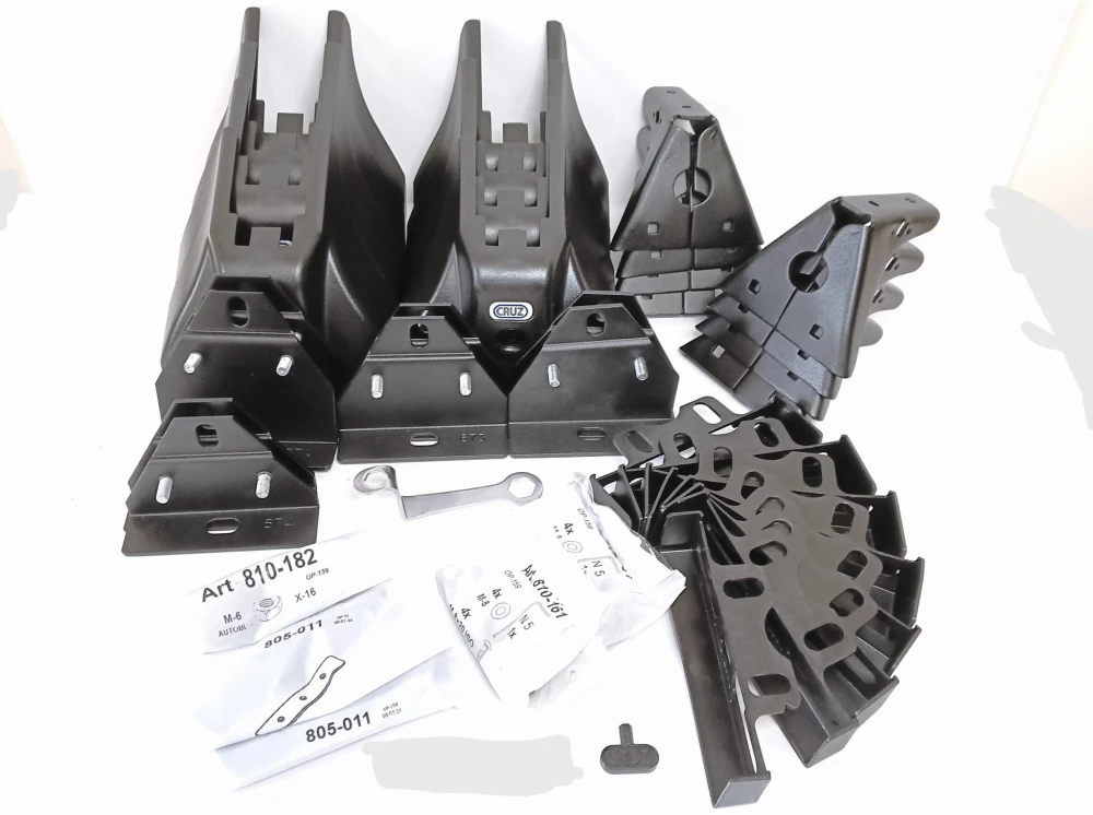 Platforma dachowa CRUZ Evo 370x158cm, kit 934-535 – ujęcie 4 - Sklep motozebra