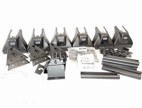 Przejdź do produktu Platforma dachowa CRUZ 912-402 + kit 934-439 – Ford Transit Custom I (2013-2023), Ford Custom I (2013-2023)