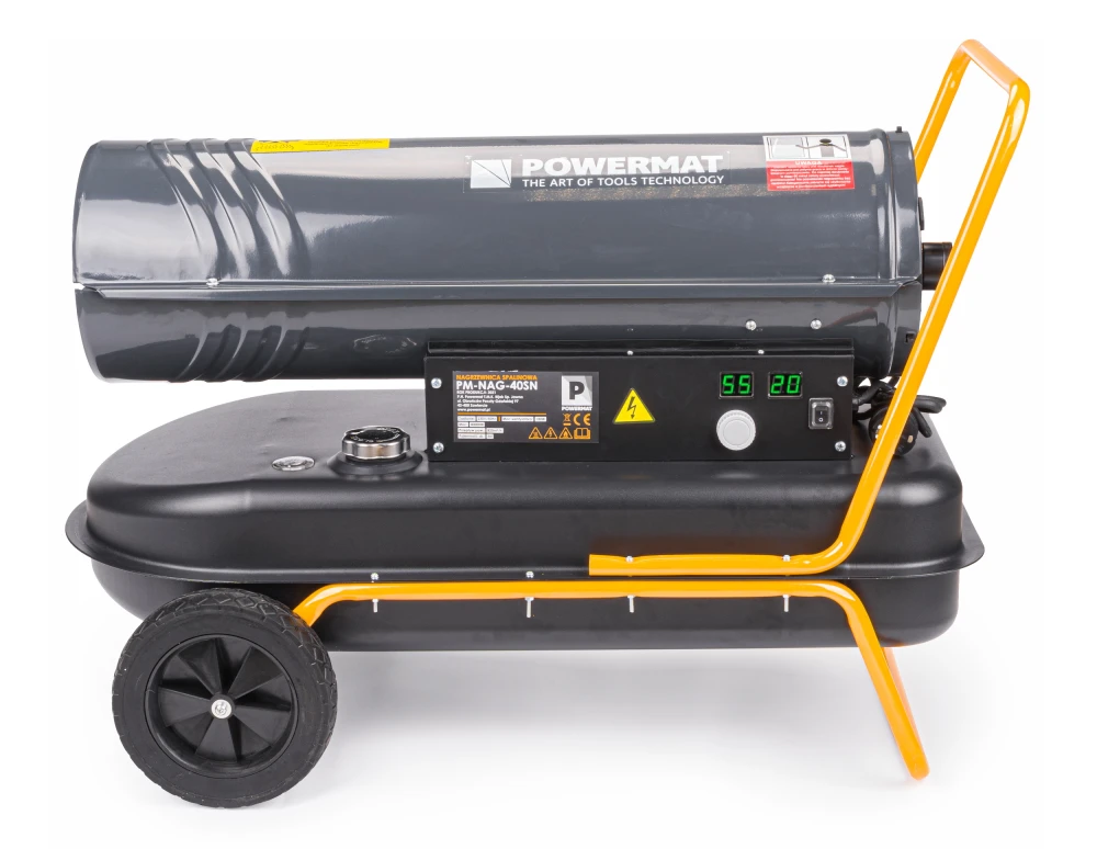 Nagrzewnica olejowa nadmuchowa POWERMAT 40 kW LCD termostat — PM-NAG-40SN — 2