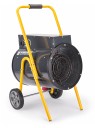 Nagrzewnica elektryczna POWERMAT 15 kW 400 V na kołach, 1450 m³/h — PM-NAG-15EN