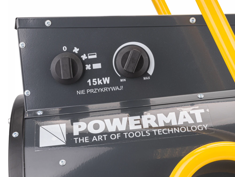 Nagrzewnica elektryczna POWERMAT 15 kW 400 V z termostatem — PM-NAG-15EN — 6